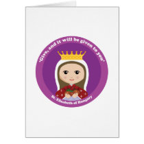 St. Elizabeth of Hungary Greeting Cards