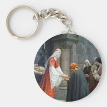 St. Elizabeth of Hungary Feeds the Poor Key Chain