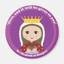 St. Elizabeth of Hungary Magnets