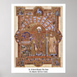 St. Erhard Reads The Fair By Master Of Uta-Codex posters