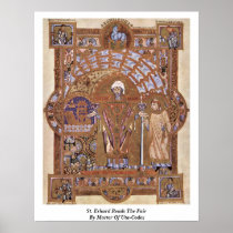 St. Erhard Reads The Fair By Master Of Uta-Codex Print