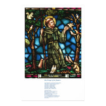 St Francis and the St Francis Peace Prayer posters
