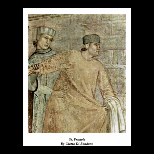 St. Francis By Giotto Di Bondone Posters
