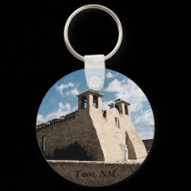 St. Francis de Asisi- Taos, NM keychains