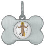 St. Francis Dog Bone Shaped Pet Protection Tag