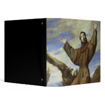 St. Francis of Assisi  1642 Vinyl Binders