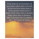 St. Francis of Assisi about FAITH flyers