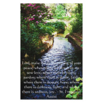 St. Francis of Assisi about FAITH Personalized Stationery