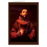 St. Francis Of Assisi By Ribera José De cards