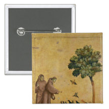 St. Francis of Assisi preaching to the birds Pins