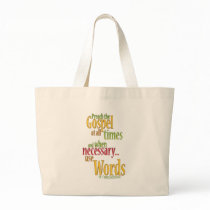 St. Francis of Assisi Quote Canvas Bag