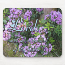St. Francis Prayer mousepad