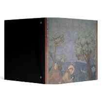 St. Francis Preaching to the Birds, 1297-99 3 Ring Binder