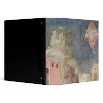 St. Francis Receiving the Stigmata, 1297-99 Vinyl Binder