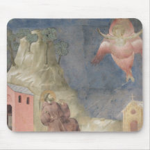 St. Francis Receiving the Stigmata, 1297-99 Mouse Pads