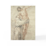 St. Francis Rejecting the World and Embracing Greeting Cards