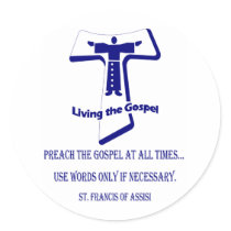 St Francis Stickers