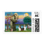 St Francis (W) - Two Shelties (D&L) Stamp
