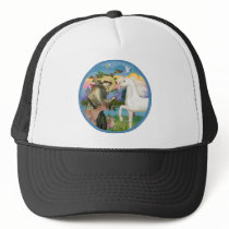 St Francis - White Arabian Horse hats