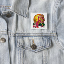 St.George and the Dragon Pinback Button