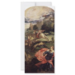 St. George And The Dragon By Tintoretto Jacopo (Be Customized Rack Card