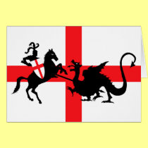 St George and the Dragon cards