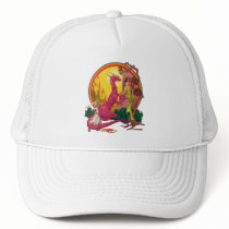 St.George and the Dragon Mesh Hats