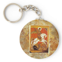 "St.George and the Dragon" Keychains