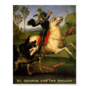 "St. George and the Dragon" Poster posters