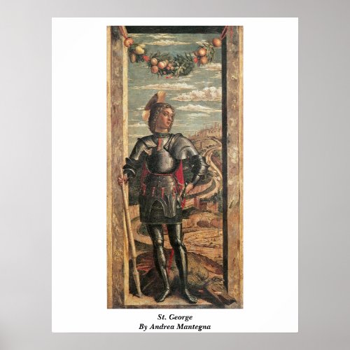 St. George By Andrea Mantegna Posters