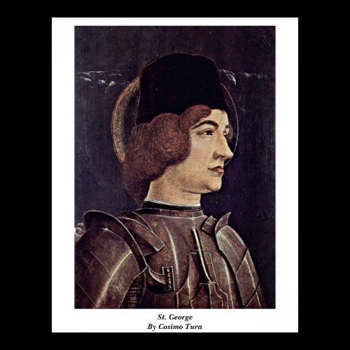St. George By Cosimo Tura Posters