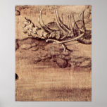 St.George fighting dragon by Vittore Carpaccio Print