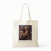 St George Fighting the Dragon Tote Bag
