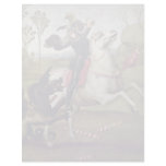 St. George Fighting The Dragon By Raffael Personalized Letterhead