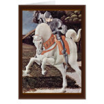 St. George Fighting The Dragon Detail By Uccello Cards
