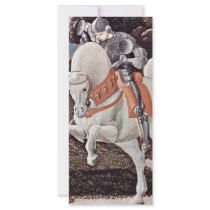 St. George Fighting The Dragon Detail By Uccello Customized Rack Card