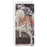 St. George Fighting The Dragon Detail By Uccello Customized Rack Card