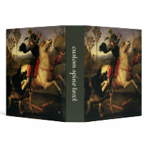 St. George Fighting the Dragon, Raphael, Raffaello Binder