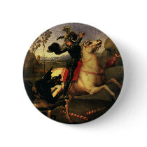 St. George Fighting the Dragon, Raphael, Raffaello Pin