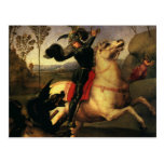 St. George Fighting the Dragon, Raphael, Raffaello Post Card