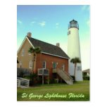 St George Lighthouse Fl Postcard