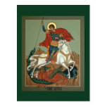 St. George Prayer Card Post Card