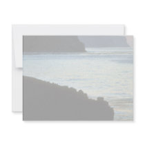 St. George, Pribilof sunset over High Bluffs Custom Invitation