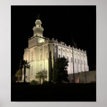 St. George, Utah LDS Temple Posters