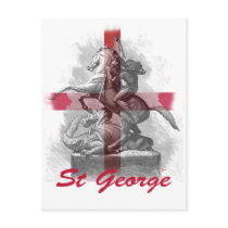 St Georges Day Postcard