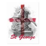 St Georges Day Postcard