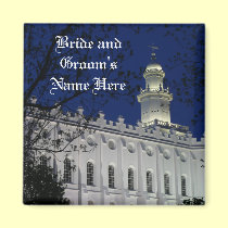 St.GeorgeTemple-Magnet-Customizable magnets