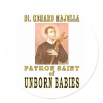 ST. GERARD MAJELLA STICKER