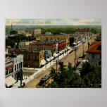 St. Germain St., St. Cloud, MN 1914 Vintage Print