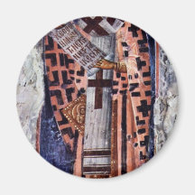 St. Gregory The Great By Meister Der Aphentico-Kir Magnets